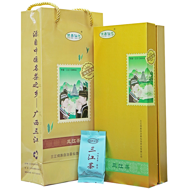侗美仙池茗眉150克礼盒
