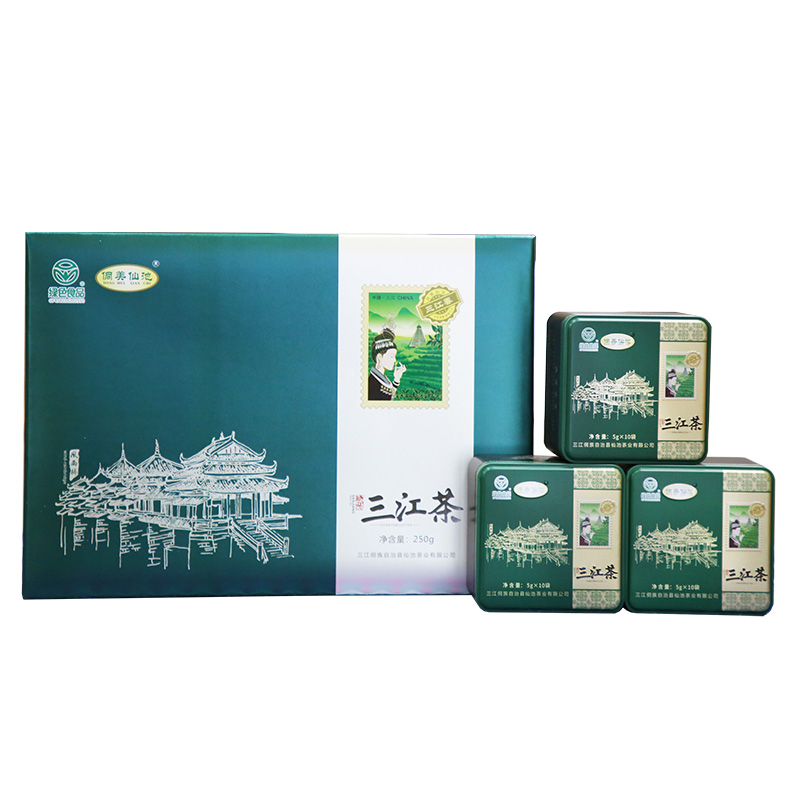 侗美仙池碧舫250克礼盒